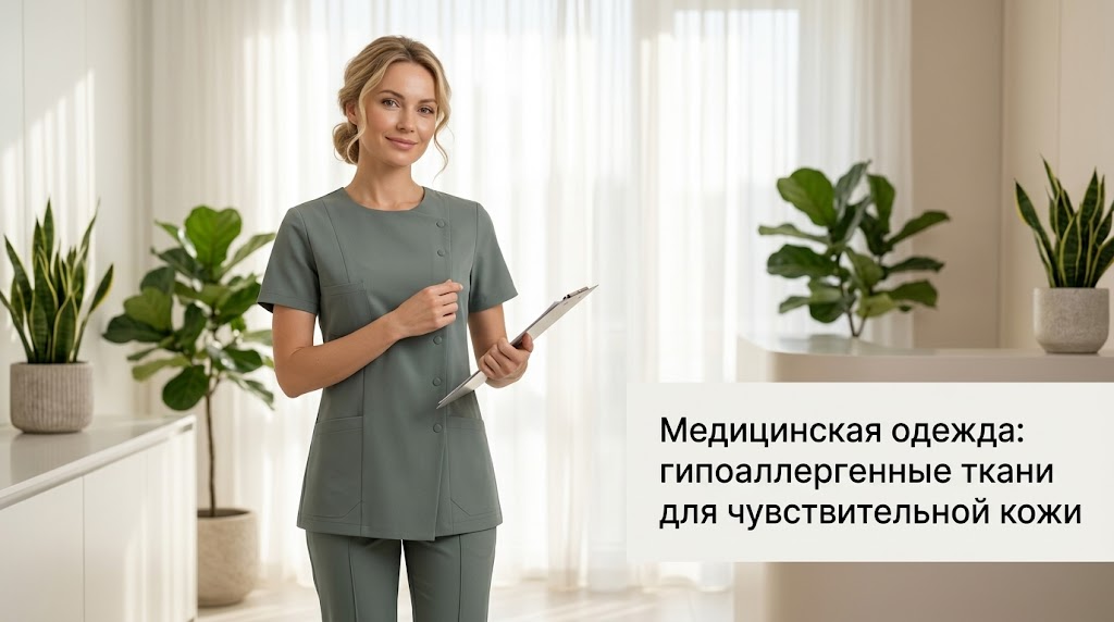 Гипоаллергенные ткани медицинской одежды для чувствительной кожи