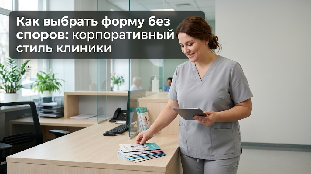 Корпоративный стиль клиники и выбор формы для персонала без споров