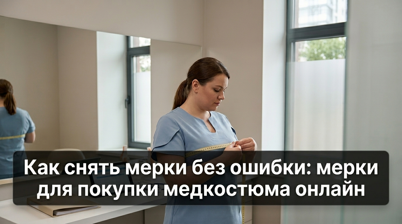 Как правильно снять мерки для покупки медицинского костюма онлайн без ошибки