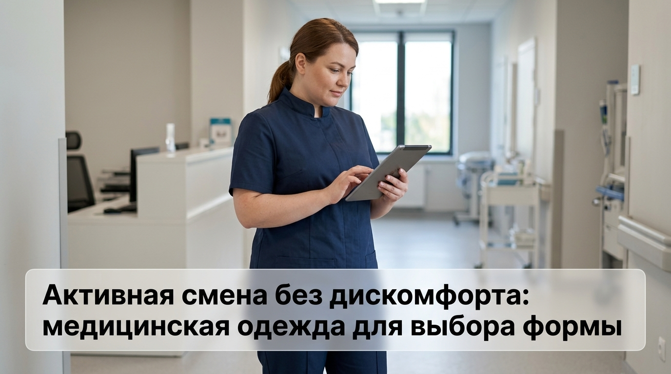 Медицинская одежда для комфортной активной смены и выбора формы
