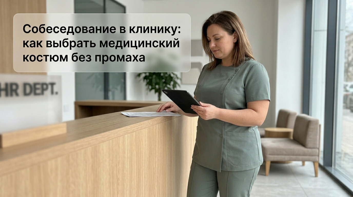 Как выбрать медицинский костюм для собеседования в клинику