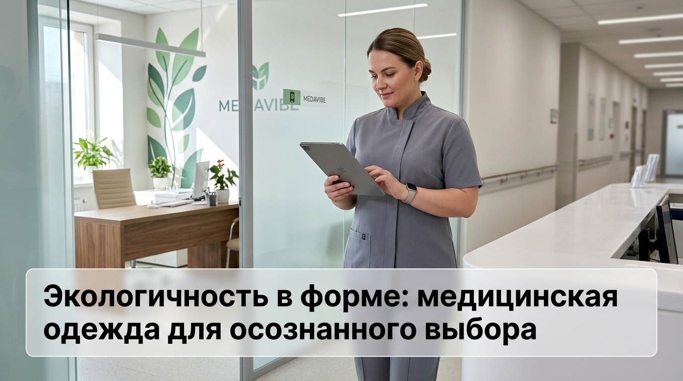 Экологичная медицинская одежда для врачей и медперсонала, созданная для осознанного выбора