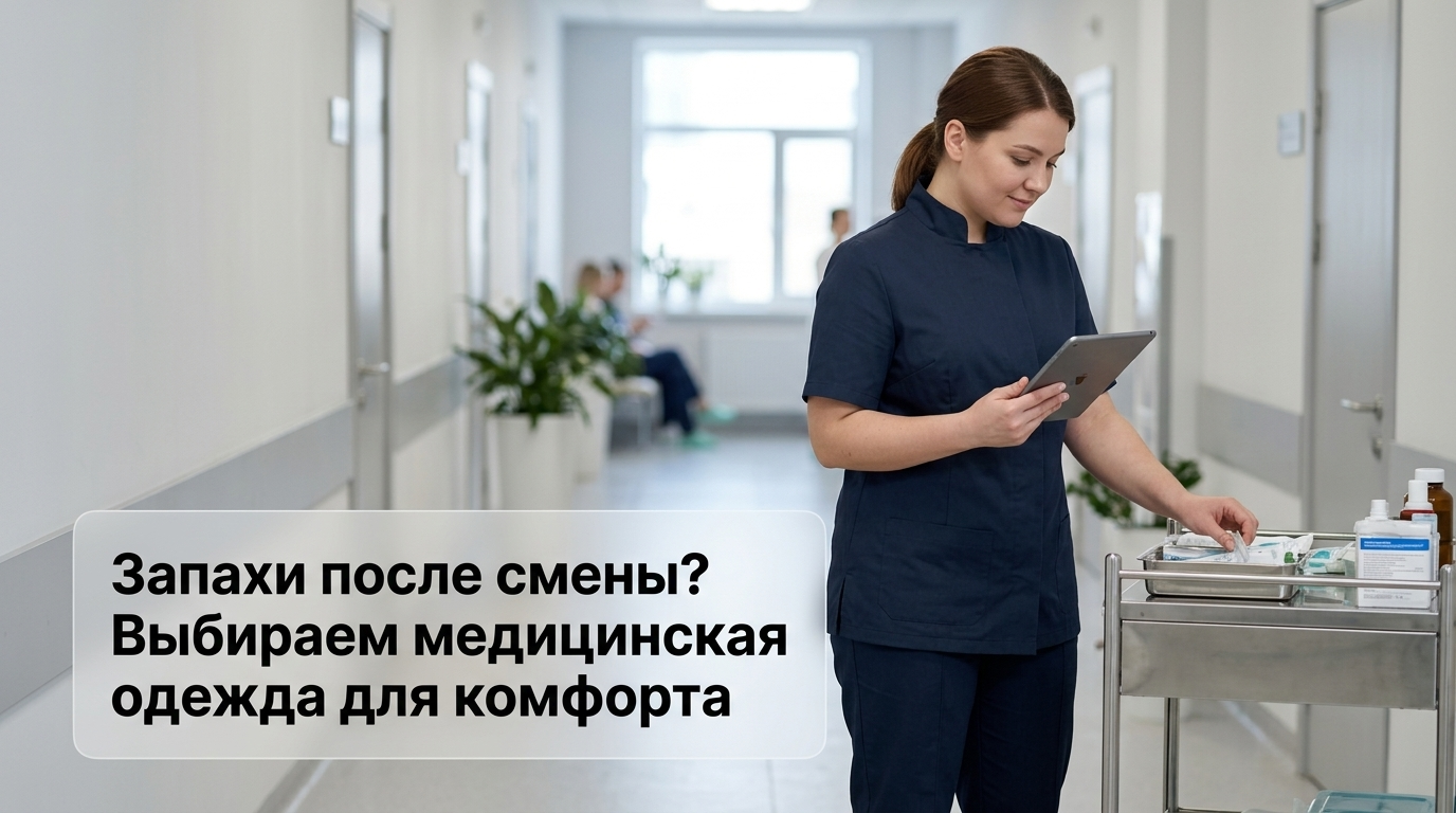 Медицинская одежда для комфорта и свежести после рабочей смены