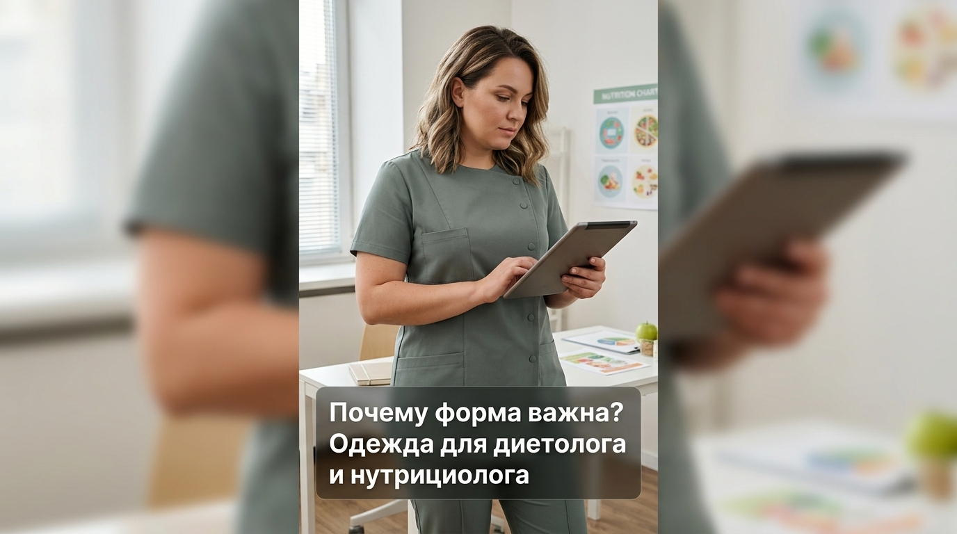 Одежда для диетолога и нутрициолога — почему форма важна