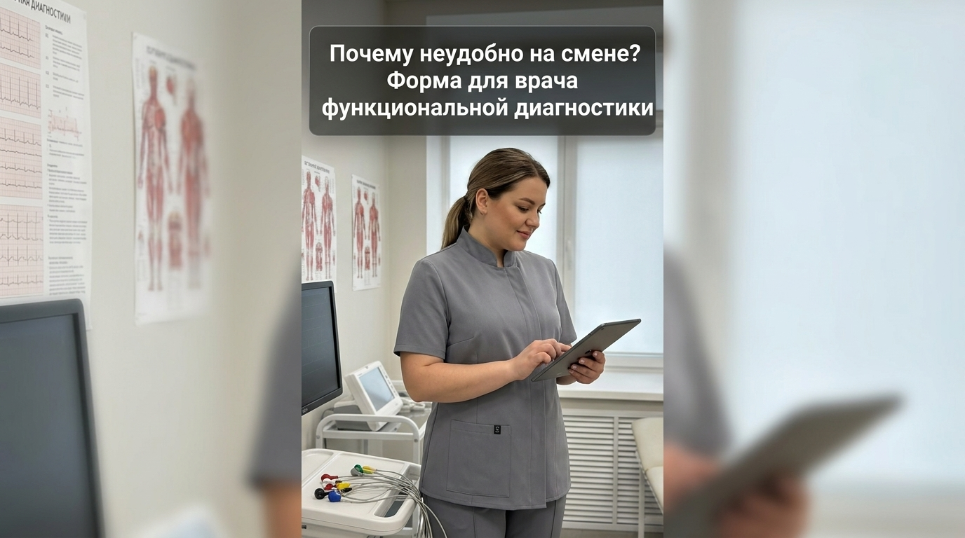 Форма для врача функциональной диагностики с вопросом о неудобстве на смене