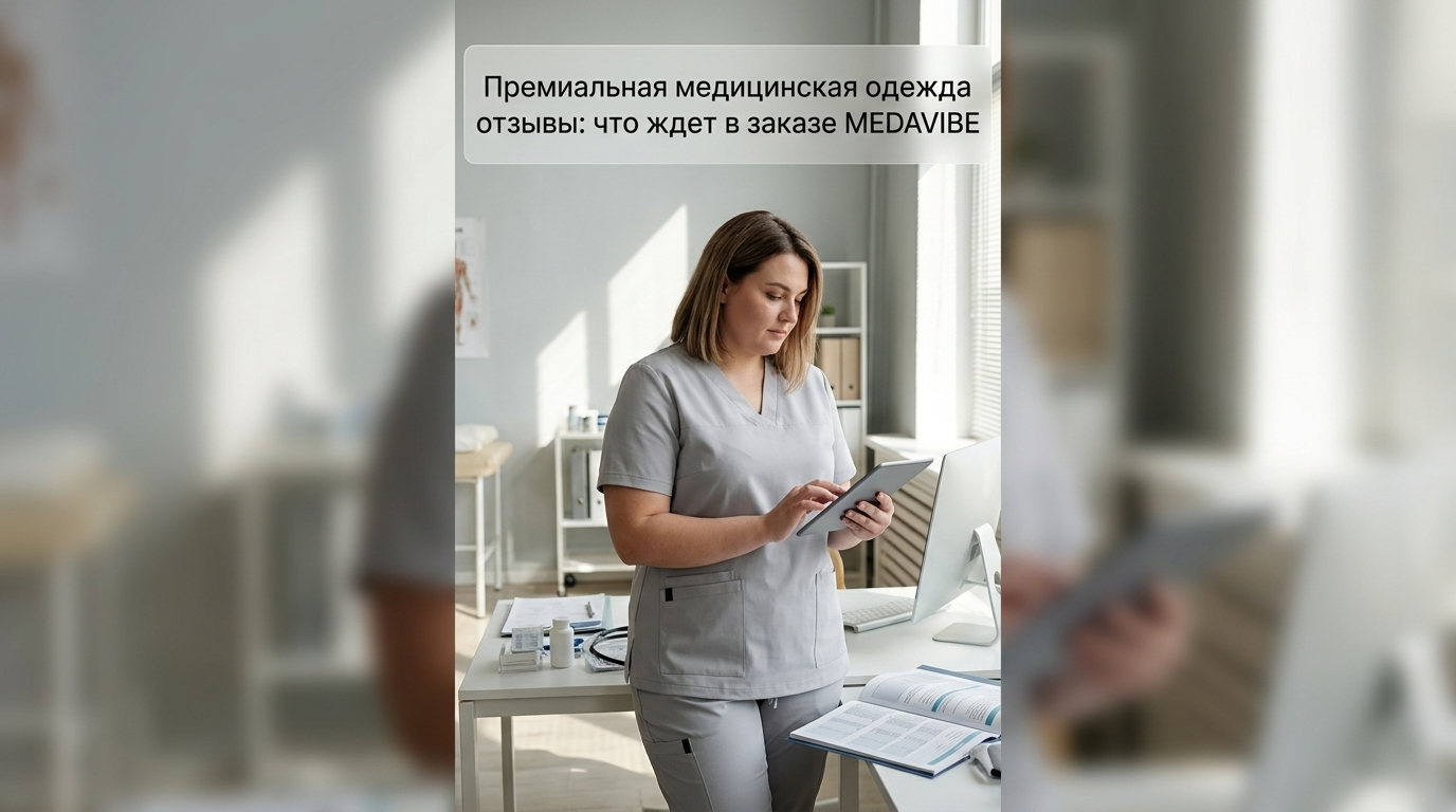 Премиальная медицинская одежда MEDAVIBE с отзывами о качестве и содержимом заказа