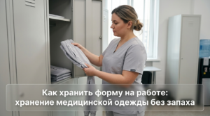 Хранение медицинской одежды без запаха на работе
