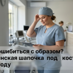 Медицинская шапочка под костюм в 2026 году