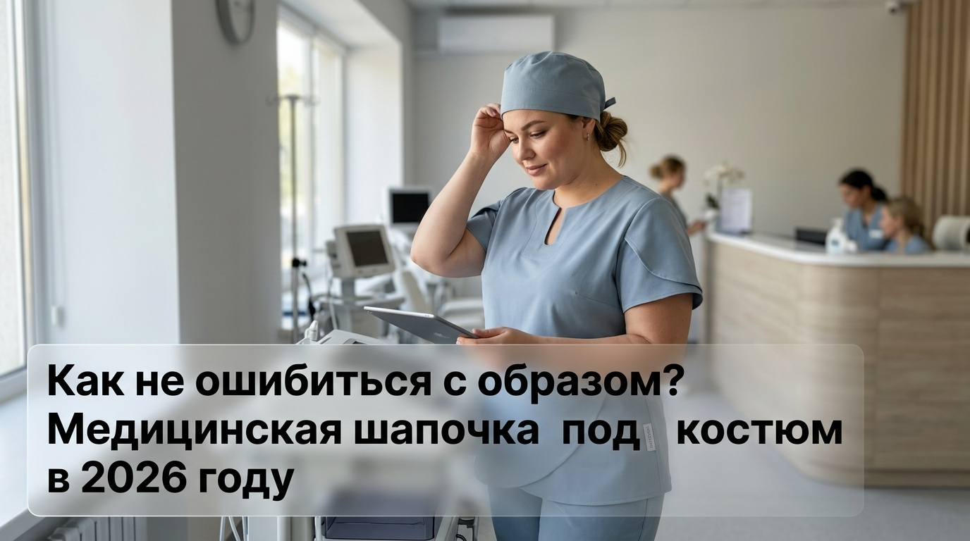 Медицинская шапочка под костюм в 2026 году