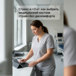 Как выбрать медицинский костюм стрейч без дискомфорта при стрессе и наборе веса на 3 кг